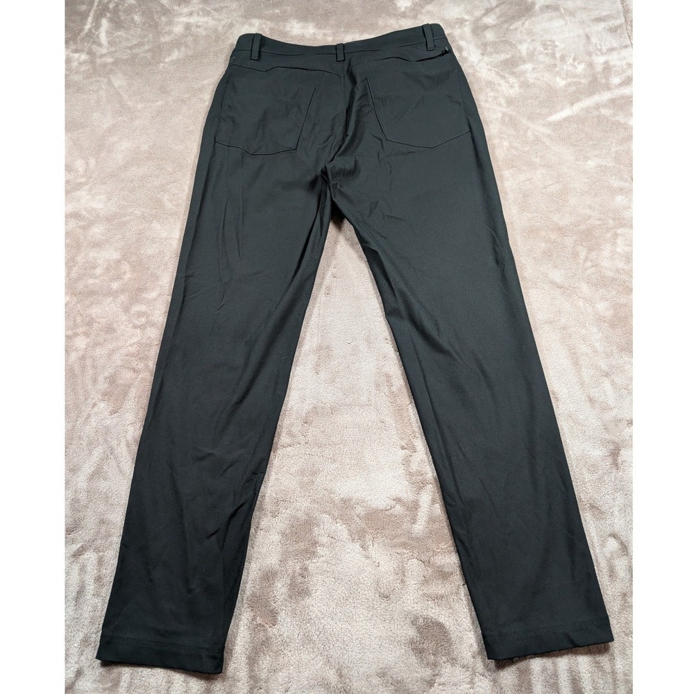 Fabletics The Only Pant Men 33 Black Straight Leg Technical Stretch Activewear
